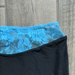Tiger Mist Black and Blue Maxi Skirt Photo 3