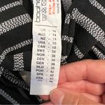 Boohoo jumpsuit cutouts black white stripe 10 Photo 10