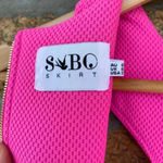 Sabo Skirt  hot pink mini dress size 2 Photo 7