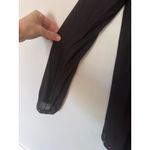 Gerard Darel  Womens Black Semi Sheer Long-Sleeve Blouse Shirt Top Size 36 Silk Photo 12