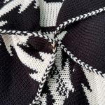 John Paul Richard Black and White Women's Cardigan Vest Sweater L Size L Photo 5