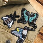 Cinq a Sept Canyon Embellished Cotton Vest Shacket Tan Size XS Photo 5