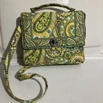 Vera Bradley Julia Lemon Parfait Crossbody Shoulder Bag, Turn Lock Closure, Sz M Photo 0