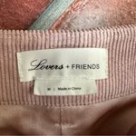 Lovers + Friends Revolve Belted Blush Corduroys Pink Size 29 Photo 4