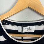 New La Ligne Black and white striped sweater short sleeve shirt cotton size XL Photo 1