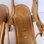 Anthropologie  Seychelles Jump For Joy Platform Sandal Beige Python Size 9 Photo 7