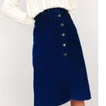 Wrangler Vintage  Corduroy Button-Front Skirt | Size XS Photo 0