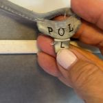 POL GREY LONG SLEEVE TEE SHIRT V NECK RAYON AND SPANDEX SIZE LARGE Photo 2