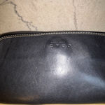 Coach Vintage 9140 Martini Flap Black Leather Small Shoulder Bag Made In USA. Photo 3
