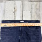 Eileen Fisher  Dark Wash Straight Leg Jeans – Size 12 – MSRP $188 Photo 6