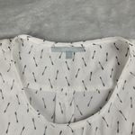 Sweet Rain  Women's Top Blouse White  Arrow Size L Large Photo 1