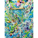 Lilly Pulitzer  Beaded‎ Tunic Top S Bright Tropical Cotton Boho Beach Coverup Photo 1