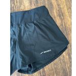 Brooks  Running Black Shorts size Medium Photo 1