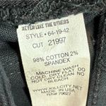 Kill City Skinny Jeans Black Mesh Panel Moto Style Women's Size 27 Photo 8