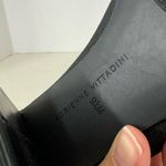 Adrienne Vittadini  Black Heeled Loafer Knit Womens 9.5 Slip On Pump Preppy Heels Photo 2