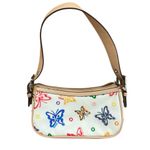 XOXO Vintage  Y2K Butterfly All Over Print Mini Baguette Bag Buckle Strap Grunge Photo 1