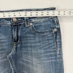 Miss Me  Jeans Women Size 30 Bootcut Denim Skirt Embellished Fleur De Lis Photo 1