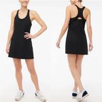 J.Crew factory Black Racerback workout fitness stretchy Active Dress size large Photo 2