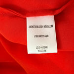 Haute Hippie NWT  Red Silk Racer Back Belted Mini Dress Handkerchief‎ Hem, Large Photo 12