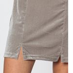 VERO MODA  velvet long sleeve grey dress junior size large Photo 3