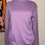 Piazza Italia Lilac Turtle Neck Purple Size XL Photo 0