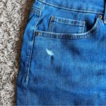 Sonoma NWT! Medium Wash Distressed High Rise Shorts Size 24W Photo 2