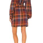 𝅺NWT PETERSYN Adele Shirt Dress Gotham Plaid Small Photo 2