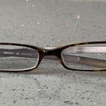 DKNY DY4510 3020 Tortoise Gray Rectangle Eyeglasses Frames ONLY 48-17 135 Photo 0