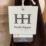 Haute Hippie  | Chocolate Brown Hobo Suede Bag Photo 1