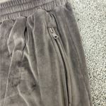 SKIMS  Velour Jogger Women’s Sz s Sienna Brown Zip Pockets Drawstring Relaxed Photo 3