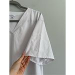 Carhartt force women’s v neck scrub short sleeve top white pockets size 2X Photo 6