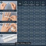 Elegant Promise Ring Inlaid Shining Evening Party Silver Ring Photo 3