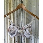 Lucky Brand  Floral Seamless Wireless Comfort Adjustable Straps Padded Bra M Photo 2