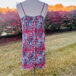 Karen Kane  Red & Blue Trapeze patriotic Dress geometric print Photo 9