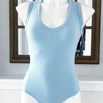Drew Anthropologie’s Thong Bodysuit Ribbed V-Neck Top Size S NWT $136.00 Photo 0