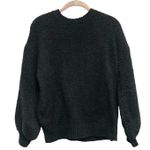 UGG  Black Fluffy Sweater Photo 0