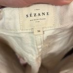 Sézane Sezane Niels Ecru Denim Cuffed Shorts Photo 4