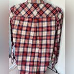 J.Crew  Red and White Button Down Shirt: Women’s Medium Photo 1