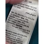 Chico's Elastic Waist Pull On Dress Pants Size 3 Tall Long - XL 16/18 Jade Green Photo 3