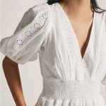 Anthropologie NWT Hutch Smocked Waist
Eyelet Jumpsuit Medium Retail $198.00 Photo 2