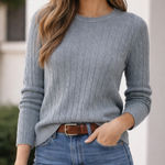 Ralph Lauren  Cashmere Cable Knit Sweater Size Small Women’s Pullover Photo 0