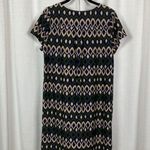 Jude Connally Navy Blue&Olive Green Short Sleeve Ella Shift Dress Sz.S Blue Photo 6