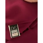 Diane Von Furstenberg  Silk Shirt Dress Sz 2 Belt Tie Photo 8