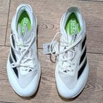 Adidas 🆕 Womens 10.5 Adizero Instinct+ White Black Softball Cleats Shoes NWT Photo 2