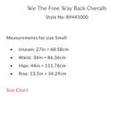 Free People We The Free. Way Back Overalls Photo 6