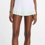 New Balance Tennis Skort Tournament Novelty Size M White Green Photo 4