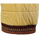 POWER TO THE PEOPLE Crochet Sherpa Lined Hooded Vest Boho Streetwear Retro Sz M Size M Photo 7