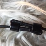 New York & Co. BLack & Silver Thin adjustable belt Photo 4