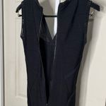 Bebe  black bodycon bandage mini dress w mesh detail and metallic studs a29 Photo 5