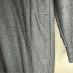 Madewell  Latitude gray wool blend patch pocket shirt dress size medium Photo 7